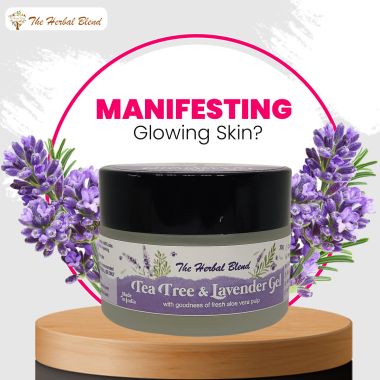 The Herbal Blend: Tea Tree and Lavender Gel - 30gm