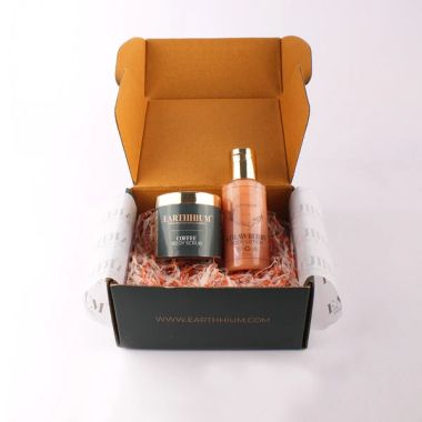 Earthhium: Coffee Body Scrub & Strawberry Body Lotion