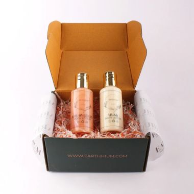 Earthhium: Body Lotion Gift Box - Strawberry & Musk