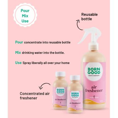 Born Good: Air freshener concentrate spray for Home & Office  - 100ml