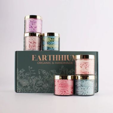 Earthhium: Lavender Vanilla, Hugo Boss, Japanese Cherry Blossom, Chocolate Peppermint, Rose & Geranium, Ocean Breeze