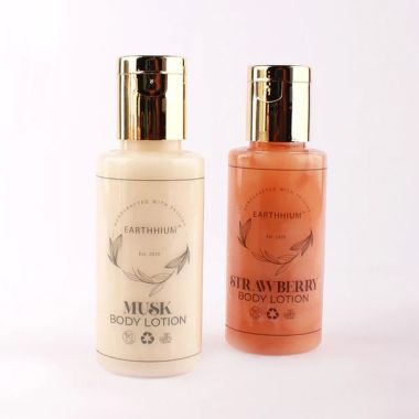 Earthhium: Body Lotion Gift Box - Strawberry & Musk