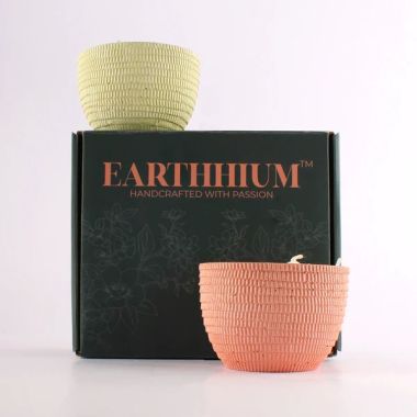 Earthhium: Soya Wax Candle -  Cinnaboom & Bourbon Vanilla