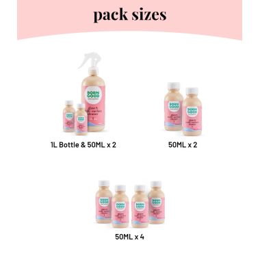 Born Good: Glass & Multi-Surface cleaner concentrate Kit