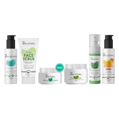 The Skin Story: Moringa Glow Facial Kit