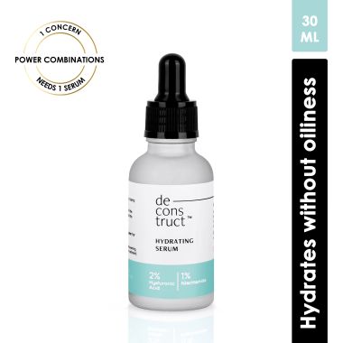 Deconstruct Skincare: Hydrating Serum - 2% Hyaluronic Acid + 1% Niacinamide...