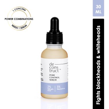 Deconstruct Skincare: Pore Control Serum - 2% Salicylic Acid + 3% Niacinamide - 30ml