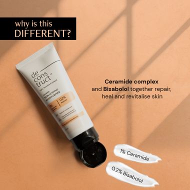Deconstruct Skincare: Soothe Moisturizer- 1% Ceramides + 0.2% Bisabolol - 50 gm