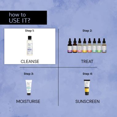 Deconstruct Skincare: Salicylic Acid Oil Control Facewash- 0.5% Salicylic Acid + 1% Niacinamide - 100ml