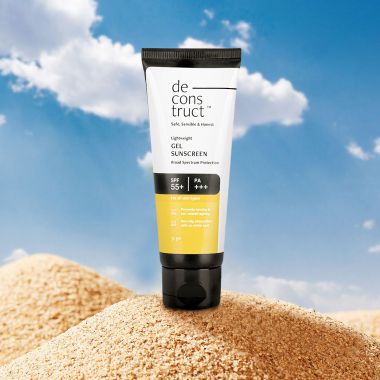 Deconstruct Skincare: Lightweight Gel Sunscreen-SPF 55+ | PA+++ (50 gm)