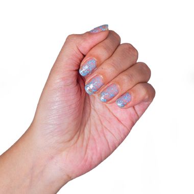 Harkoi: Lacquer - Blue Polka - NL10 - 50gm