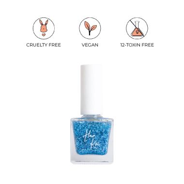Harkoi: Lacquer - Blue Polka - NL10 - 50gm