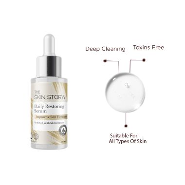 The Skin Story: Daily Restoring Serum - 40ml