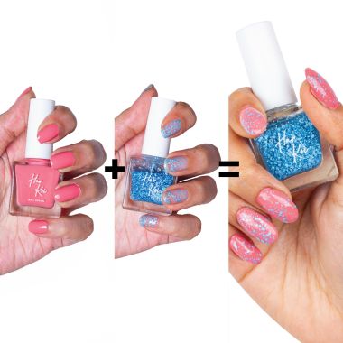 Harkoi: Lacquer - Blue Polka - NL10 - 50gm