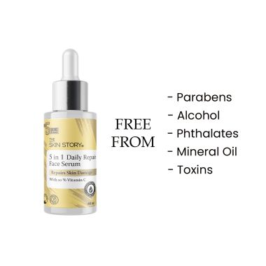 The Skin Story: 5 in 1 Daily Repair Face Serum - 40ml