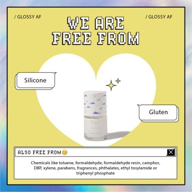 Gush: Nail Lacquer- Frosted Vanilla