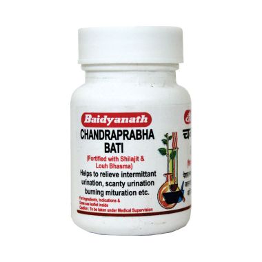 Baidyanath: Chandraprabha Bati - 80 Tablets