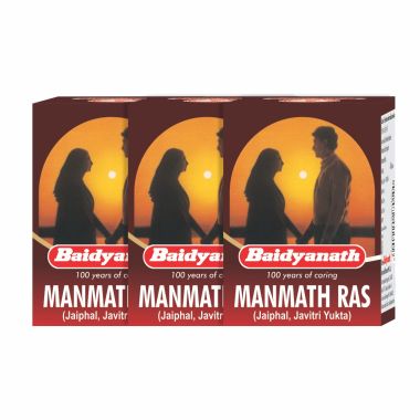 Baidyanath: Manmath Ras - Ayurvedic Triple Action Formula- Vigour & Vitality,...