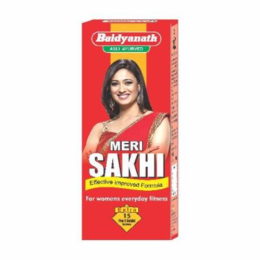 Baidyanath: Meri Sakhi- Herbal Non Hormonal Menstrual Regulator for Women - 450 ml