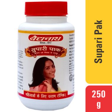 Baidyanath: Supari Pak- Ayurvedic tonic for women| Helps in post pregnancy issues (debility, backpain and headache etc.) - 250 gm