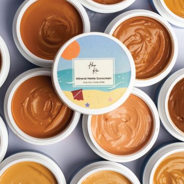 Harkoi: The Harkoi Mineral Matte Sunscreen SPF 35 | Shade #1