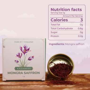 anveshan: Kashmiri Mongra Saffron Indian Kesar - 1gm