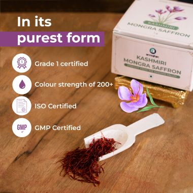 anveshan: Kashmiri Mongra Saffron Indian Kesar - 1gm