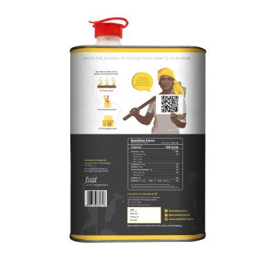 anveshan: Wood Cold Pressed Mustard Oil - 5L