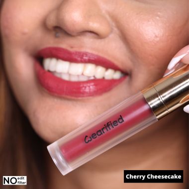 Wearified: Lip Frosting Matte Liquid Lipstick- Cherry Cheesecake