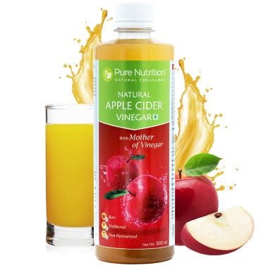 Pure Nutrition: Raw Apple Cider Vinegar Liquid | 500ml