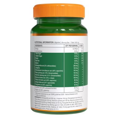 Pure Nutrition: Ashwaginseng Tablets - 60 Tablets