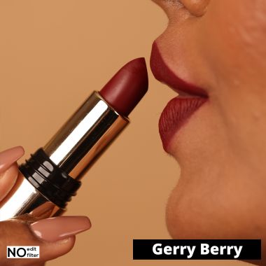 Wearified: Butter to Matte Longwear Lipstick- Gerry Berry - 4gm