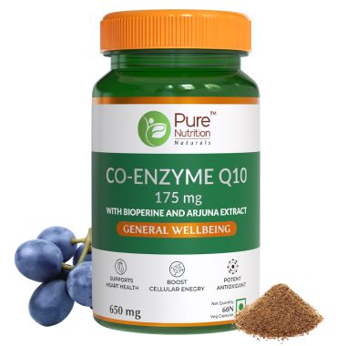 Pure Nutrition: Co-Enzyme Q10 175 mg - 60 Capsules