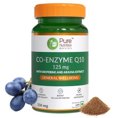 Pure Nutrition: Co-Enzyme Q10 125 mg - 60 Capsules