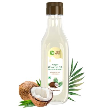 Pure Nutrition: Cold Pressed Raw Virgin Coconut Oil - 500ml