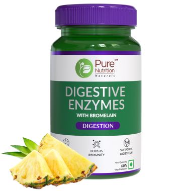 Pure Nutrition: Digestive Enzymes Capsules - 60 Capsules