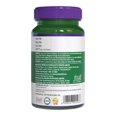 Pure Nutrition: Digestive Enzymes Capsules - 60 Capsules