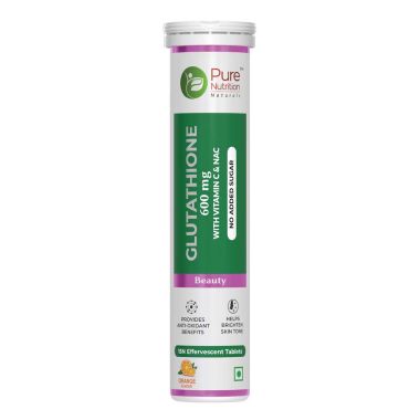 Pure Nutrition: Glutathione 600mg Tablets - 15 Tablets