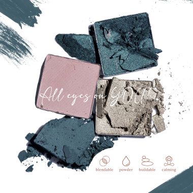 Color Chemistry: Eyeshadow Quad - Seafoam - 8 gm