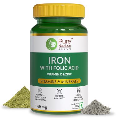 Pure Nutrition: Iron Tablets - 60 Tablets