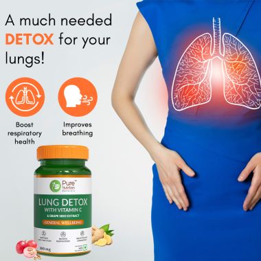 Pure Nutrition: Lung Detox Capsules - 60 Capsules