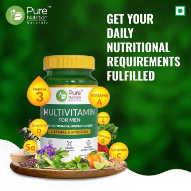 Pure Nutrition: Multivitamin Tablets For Men - 60 Tablets
