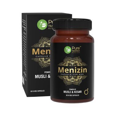 Pure Nutrition: Menizin Vitality Supplement for Men - 60 Capsules