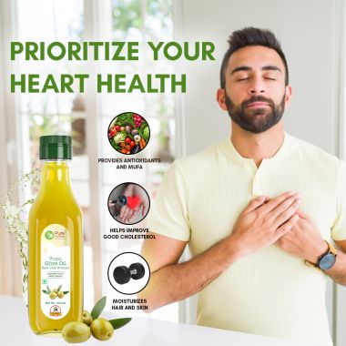 Pure Nutrition: Cold Pressed Raw Virgin Olive Oil - 500ml