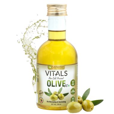 Pure Nutrition: Cold Pressed Raw Virgin Olive Oil - 250ml