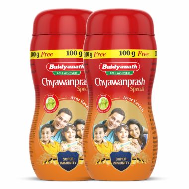 Baidyanath: Chyawanprash Special, 1kg + 100gm Extra - Pack of 2