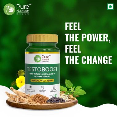 Pure Nutrition: Testoboost Booster For Men - 60 Tablets