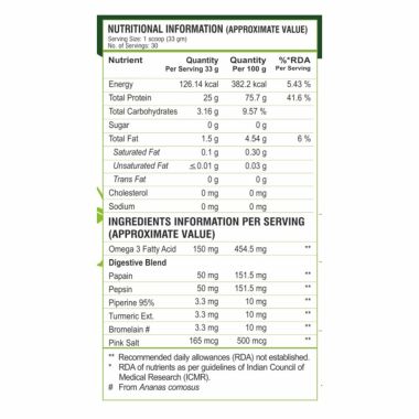 Pure Nutrition: Vegan Protein Chocolate Flavour - 1kg