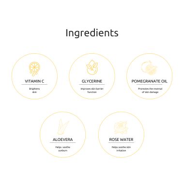 Himaira: Vitamin C Sleeping Mask - 50gm