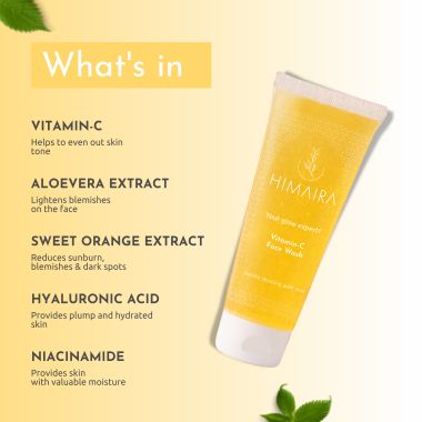Himaira: Vitamin C Face Wash - 100ml